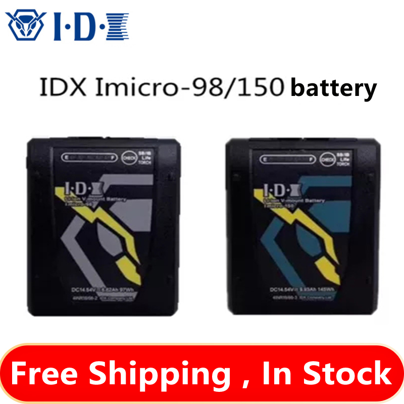 IDX Imicro-98 / 150 DUO-C198 미니 V 포트 배터리 포켓 v 마운트 배터리 Tilta 배터리 플레이트 BMPCC 4K 6K A7S3 a7sIII 카메라 용